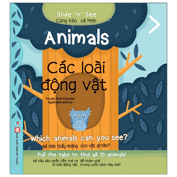 cùng kéo và nhìn: animals - các loài động vật