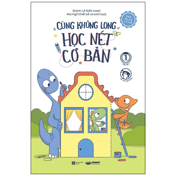 cùng khủng long học nét cơ bản