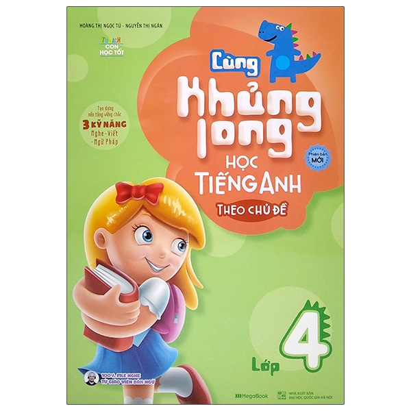 cùng khủng long học tiếng anh theo chủ đề lớp 4 (tái bản)