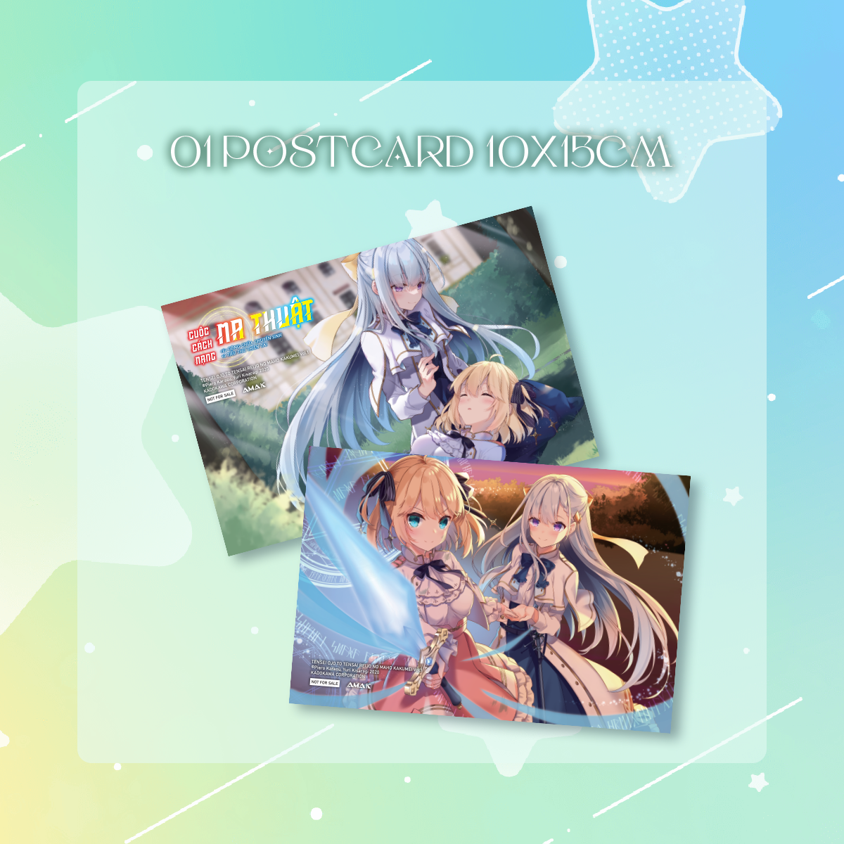 Cuộc Cách Mạng Ma Thuật Của Công Chúa Chuyển Sinh Và Tiểu Thư Thiên Tài - Tập 1 - Tặng Kèm Bookmark Hai Mặt + Postcard Hai Mặt - Ảnh 4