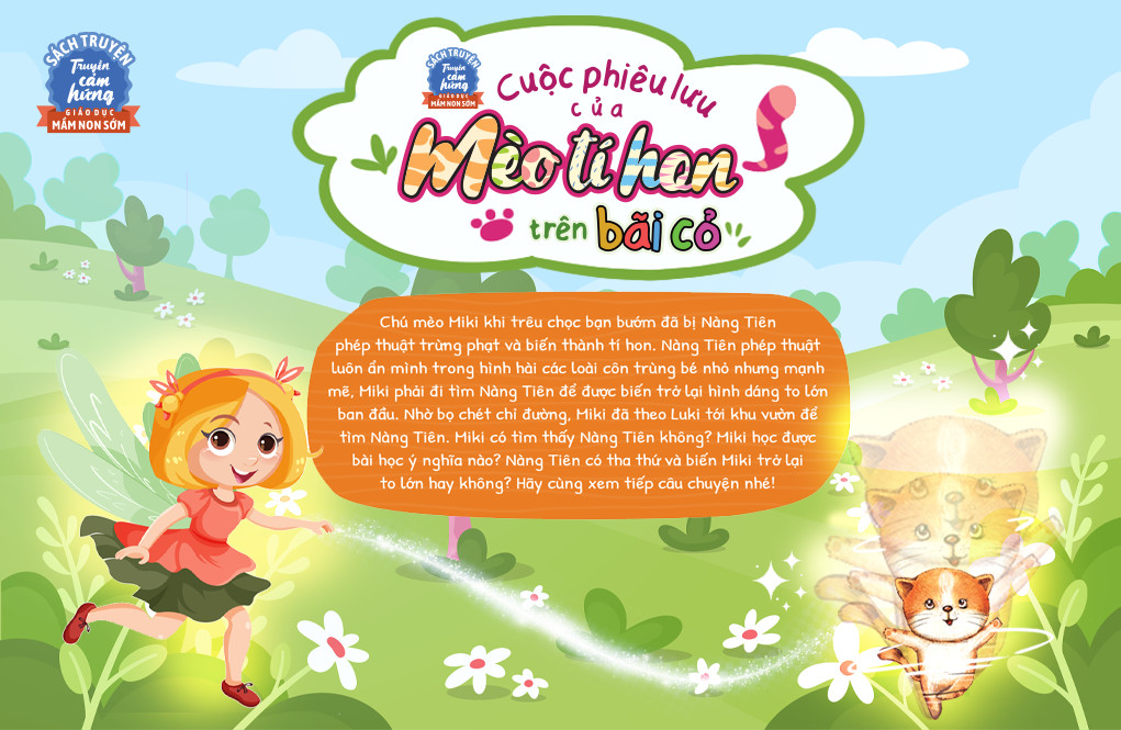 cuộc phiêu lưu của mèo tí hon - trên bãi cỏ - Ảnh 7