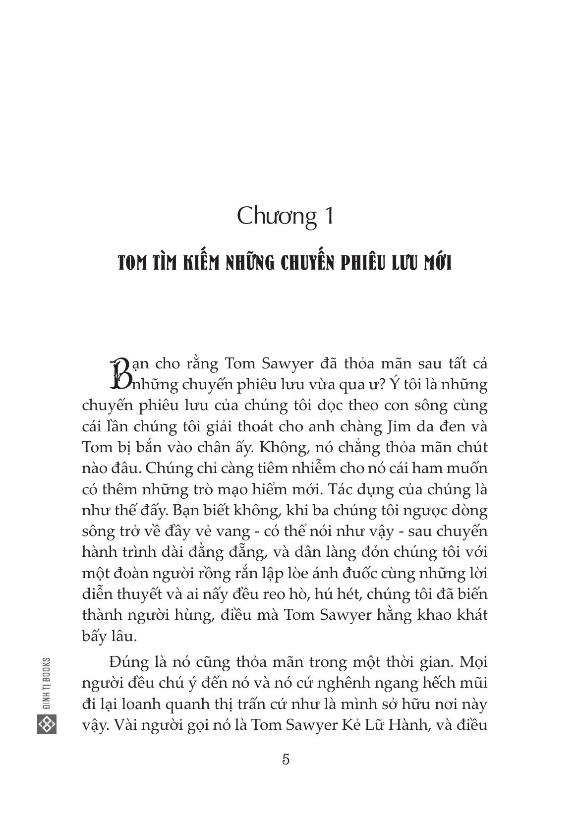 Cuộc Phiêu Lưu Ở Nước Ngoài Của Tom Sawyer - Ảnh 4