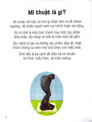 cuốn sách nhỏ, ý tưởng lớn - mĩ thuật là gì? - Ảnh 6