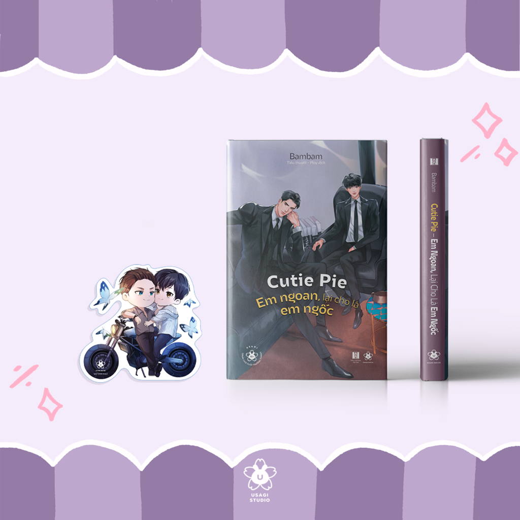 cutie pie - em ngoan, lại cho là em ngốc - tặng kèm 1 bookmark in bồi 2 mặt - Ảnh 5