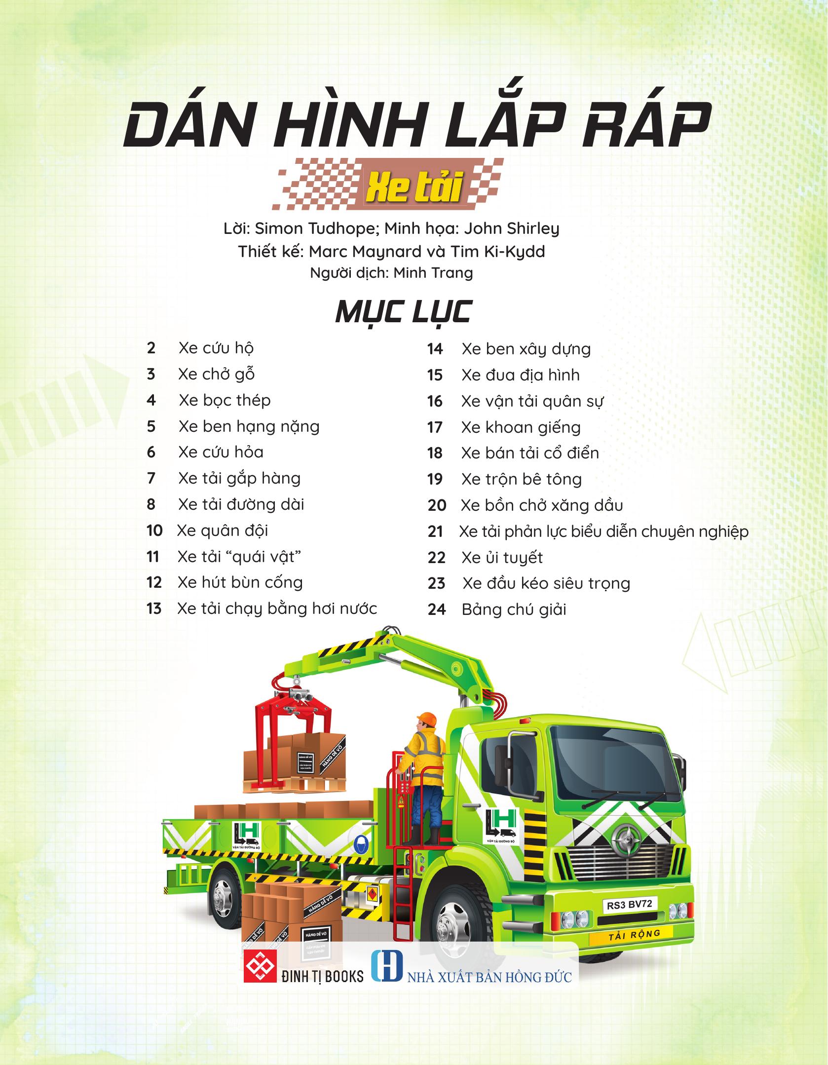 Dán Hình Lắp Ráp - Xe Tải - Ảnh 3