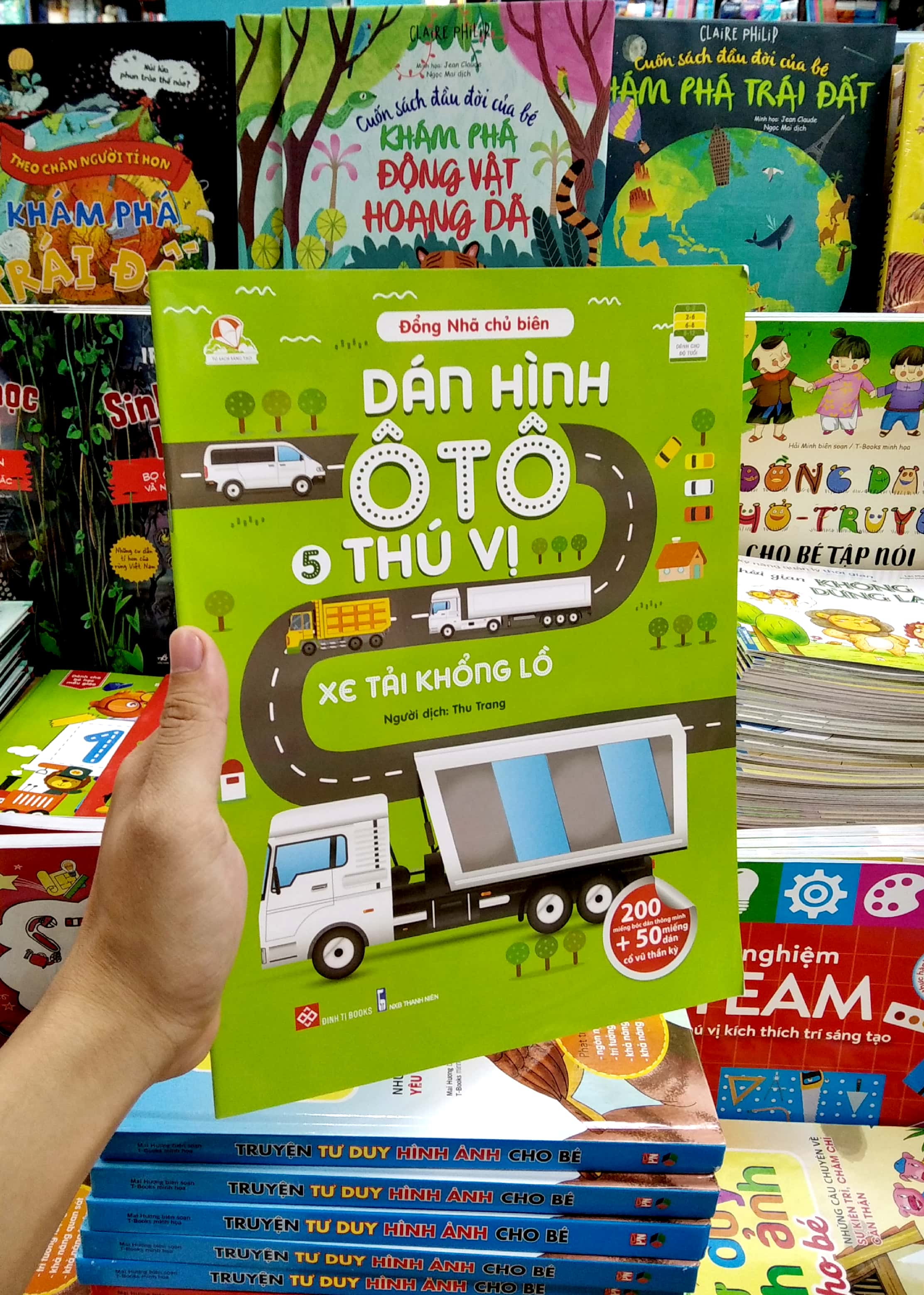 dán hình ô tô thú vị- xe tải khổng lồ - Ảnh 10