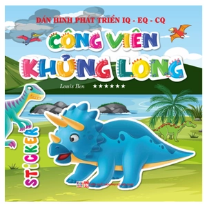 dán hình phát triển iq-eq-cq - công viên khủng long - tập 6 - Ảnh 2