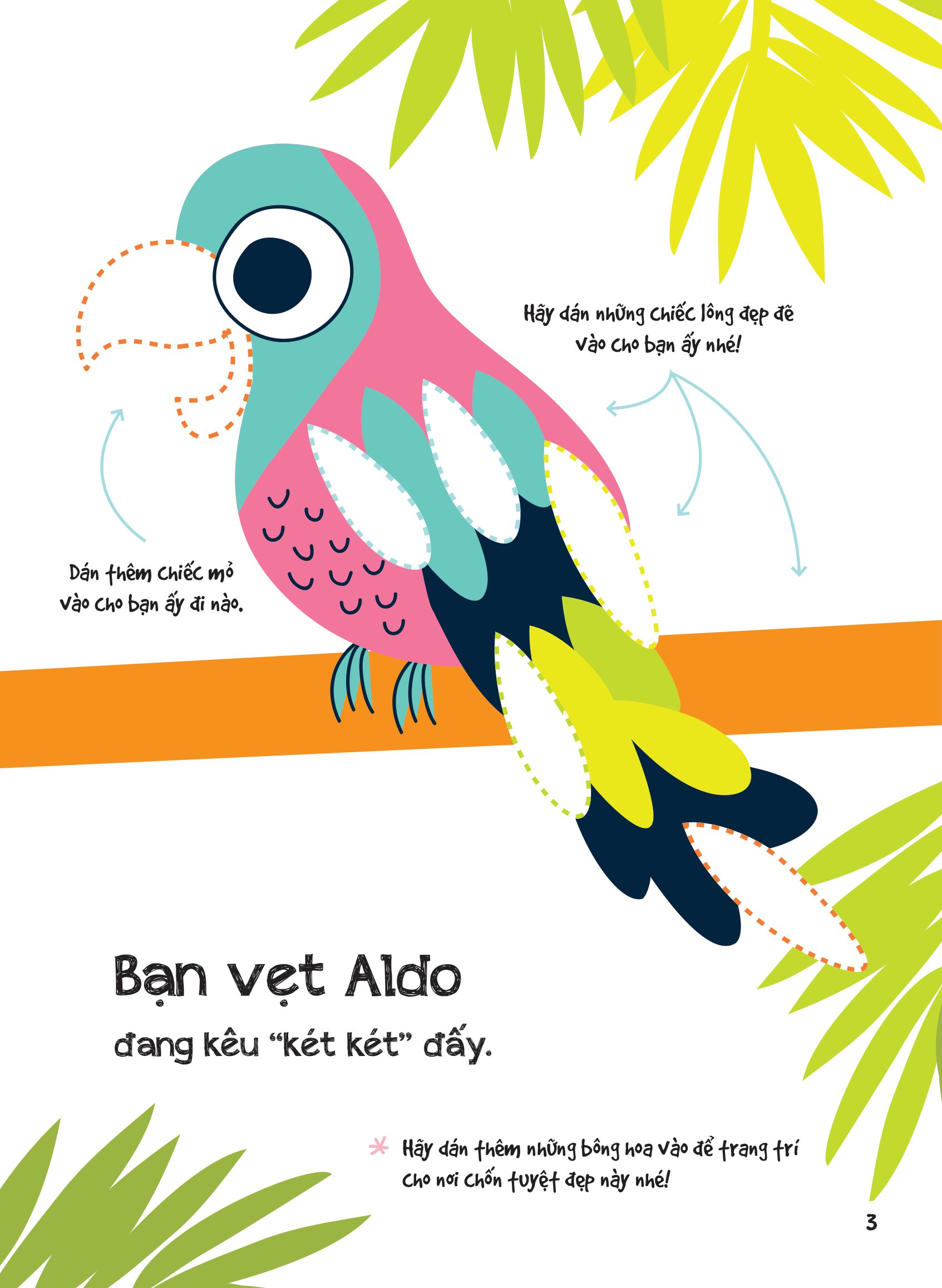 dán hình siêu đáng yêu - khu rừng - Ảnh 4