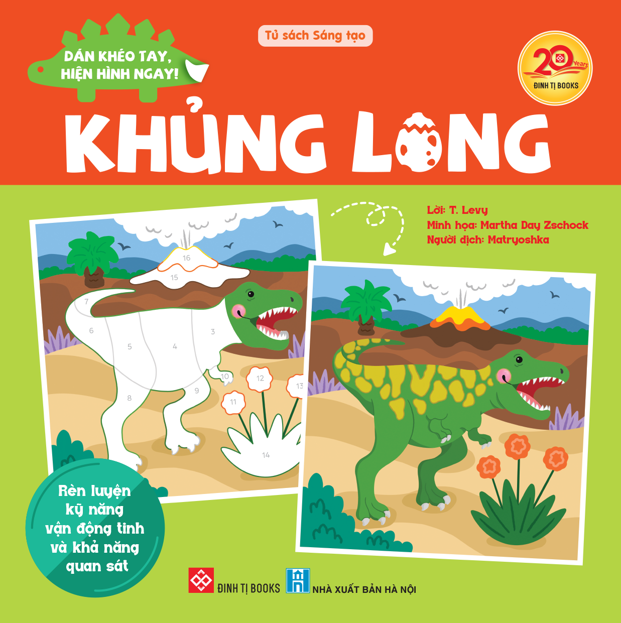 Dán Khéo Tay, Hiện Hình Ngay! - Khủng Long - Ảnh 2
