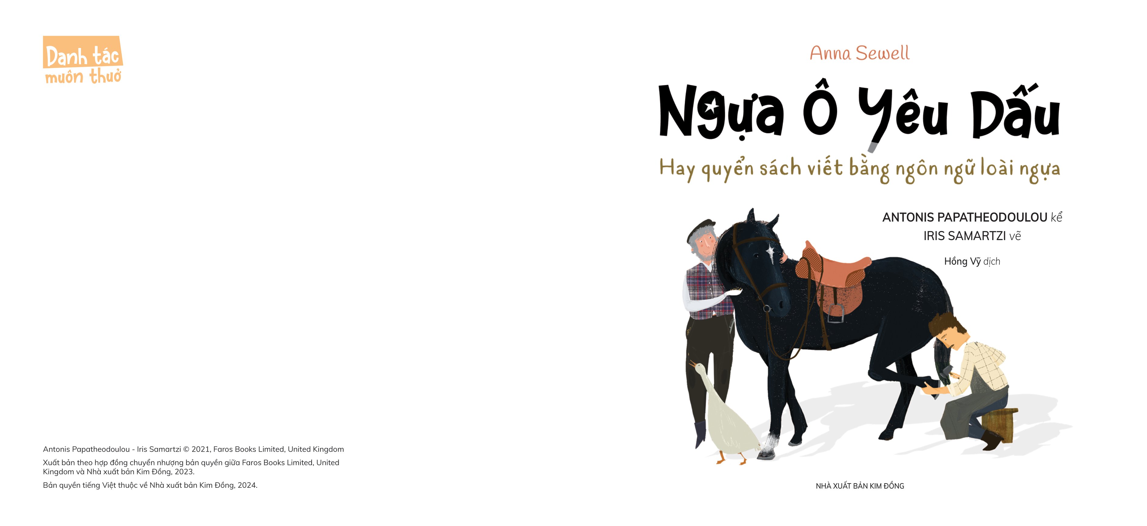 danh tác muôn thuở - ngựa ô yêu dấu hay quyển sách viết bằng ngôn ngữ loài ngựa - Ảnh 3
