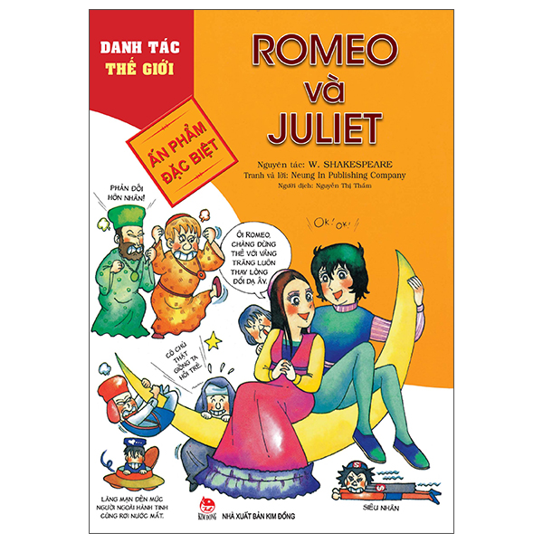 danh tác thế giới - romeo và juliet (tái bản 2022)