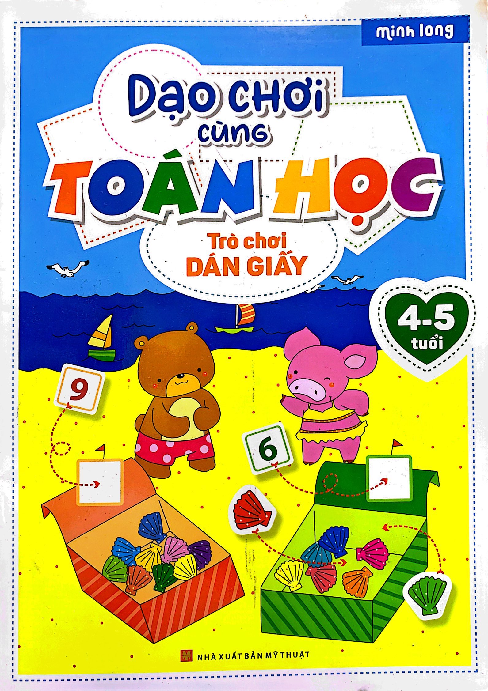 dạo chơi cùng toán học - trò chơi dán giấy (4-5 tuổi) - Ảnh 2