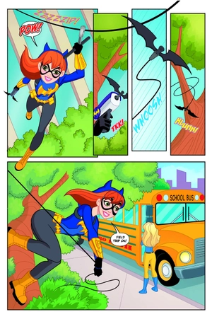 dc super hero girls: past times at super hero high - Ảnh 3