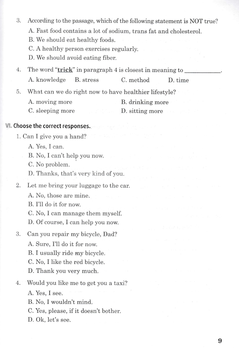 Đề Kiểm Tra Tiếng Anh 11 (Global Success) - Ảnh 8