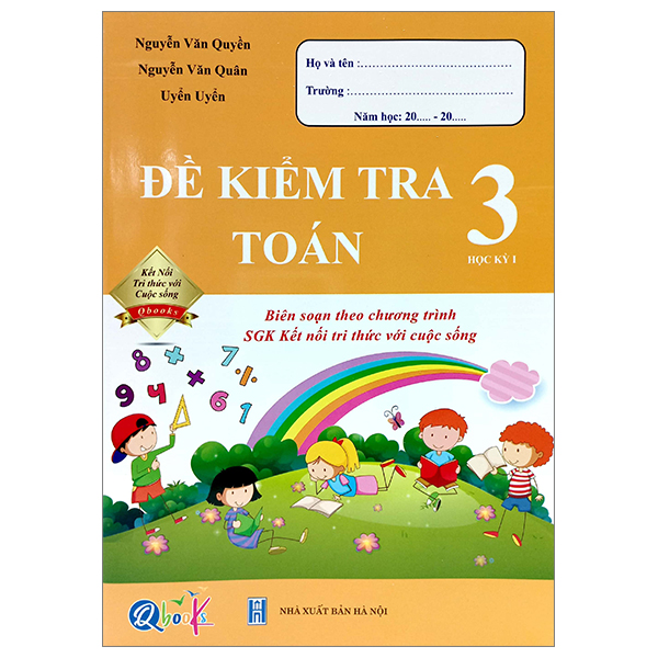 Đề Kiểm Tra Toán 3 - Học Kì 1 (Kết Nối) (Tái Bản 2026)