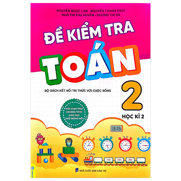 đề kiểm tra toán lớp 2 - học kì 2 (bộ sách kết nối tri thức)