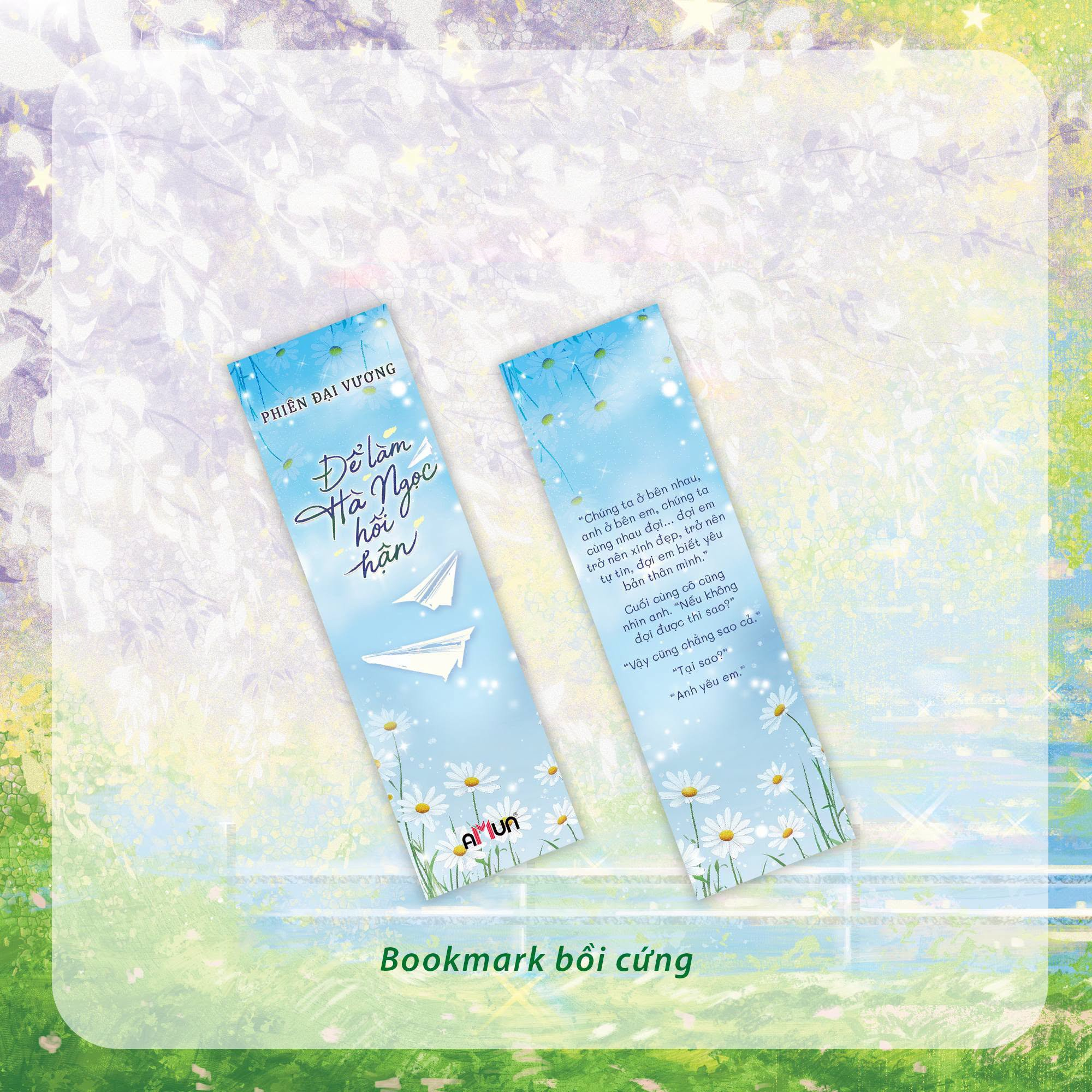Để Làm Hà Ngọc Hối Hận - Bản Đặc Biệt - Tặng Kèm Bookmark + Postcard Nhân Vật + Standee . - Ảnh 3