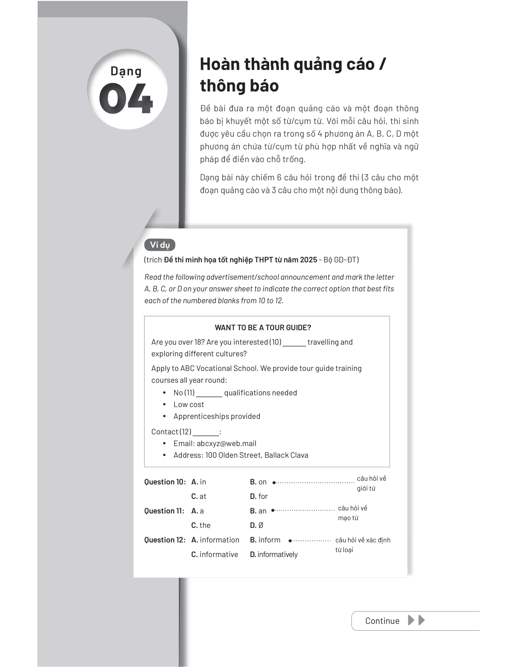 đề luyện thi tốt nghiệp thpt - môn tiếng anh - Ảnh 7