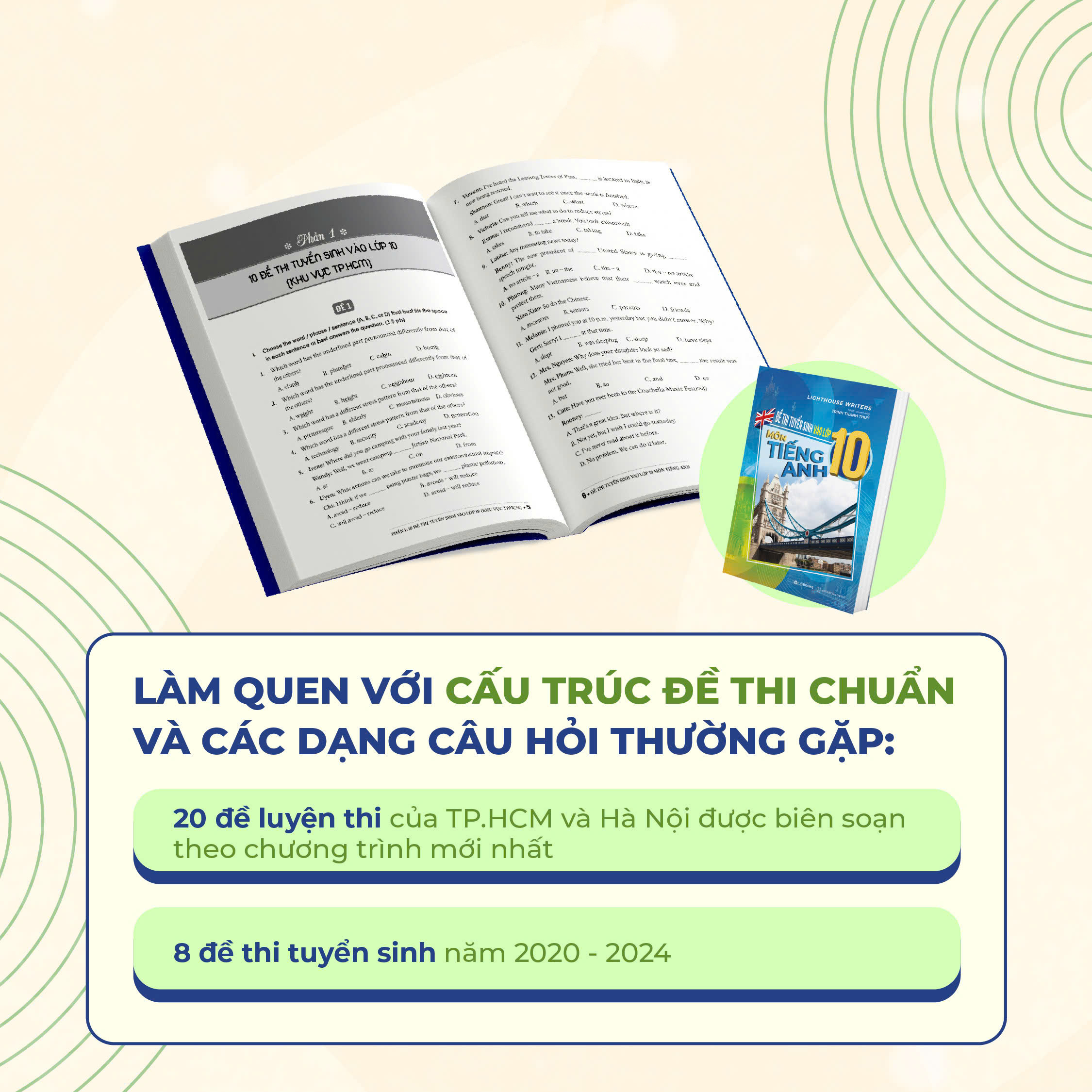Đề Thi Tuyển Sinh Vào Lớp 10 - Môn Tiếng Anh - Ảnh 6