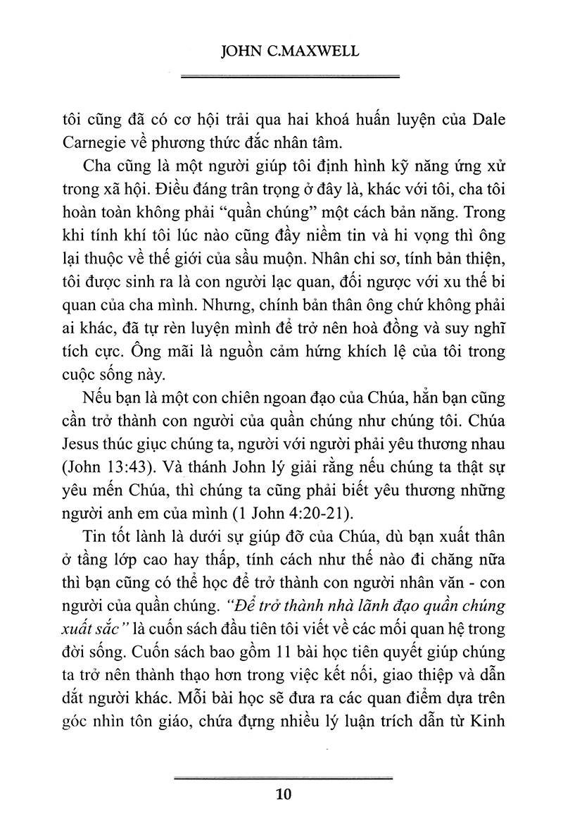 để trở thành nhà lãnh đạo quần chúng xuất sắc - Ảnh 8