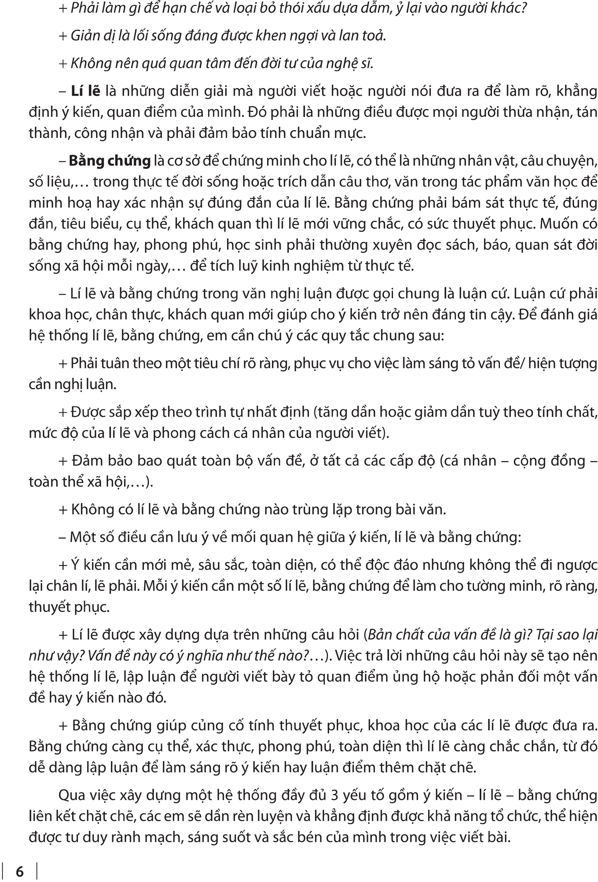 Để Viết Tốt Đoạn Văn, Bài Văn Nghị Luận Lớp 6 - Ảnh 7