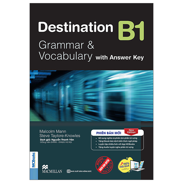 Destination B1 - Grammar And Vocabulary With Answer Key (Tai Ban 2025)