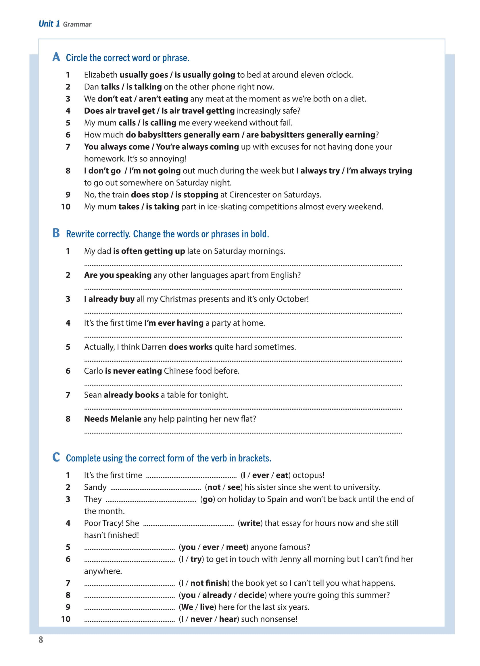 Destination B2 - Grammar And Vocabulary with Answer Key (Tái Bản 2025) - Ảnh 8