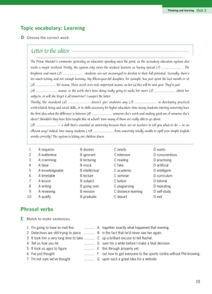 destination c1 and c2 - grammar and vocabulary with answer key - Ảnh 9