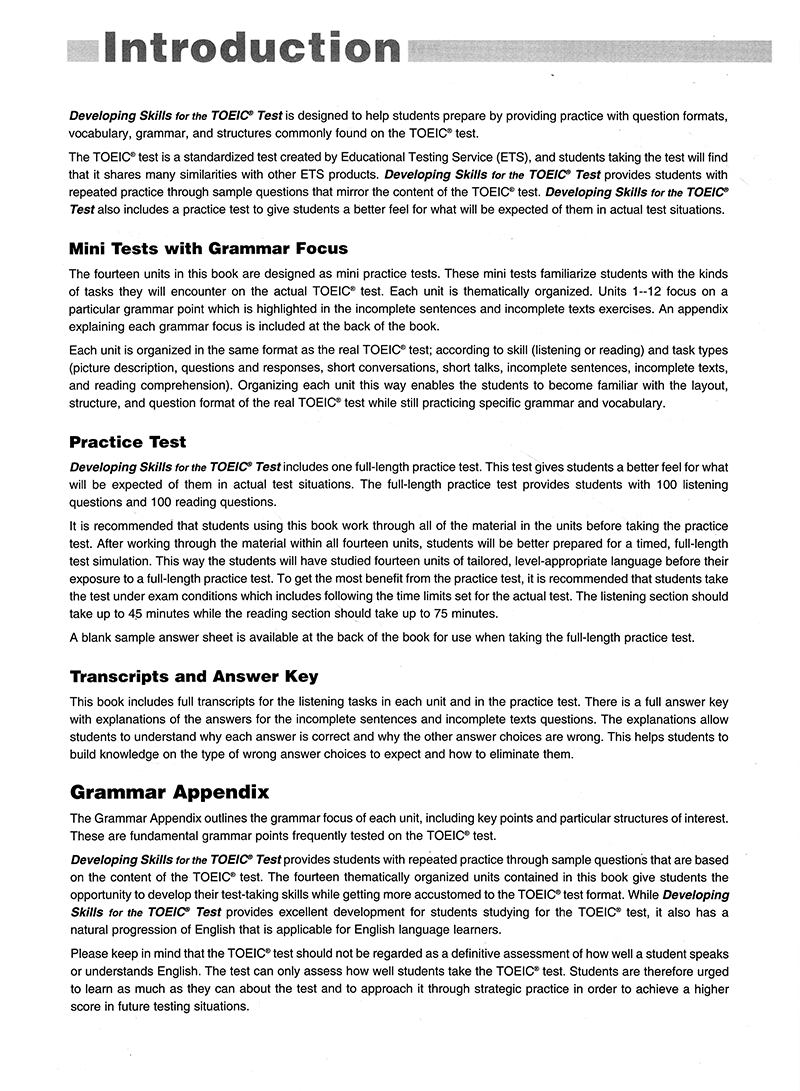 developing skills for the toeic test - Ảnh 4