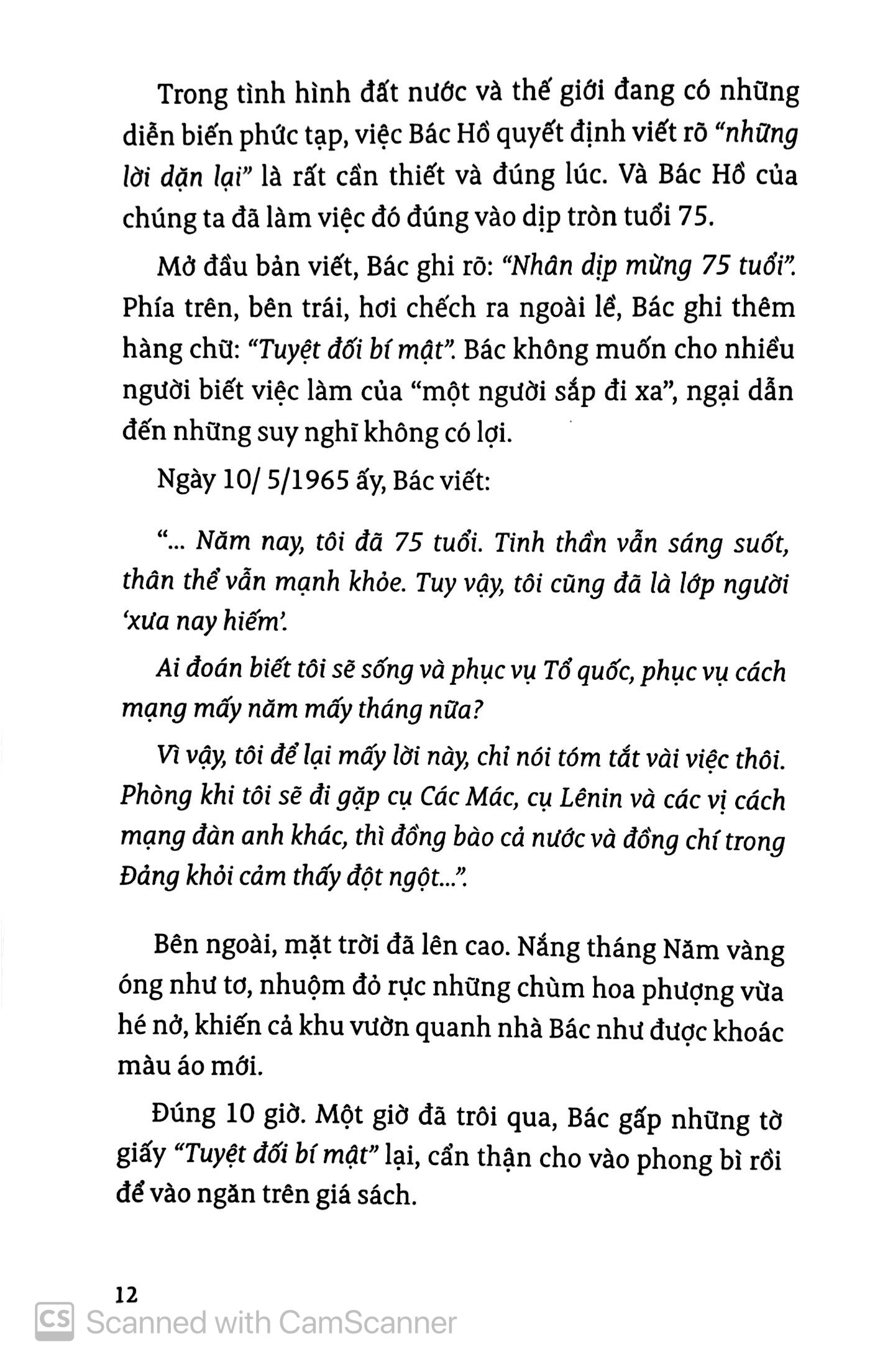 di sản hồ chí minh - bác hồ viết di chúc (tái bản 2019) - Ảnh 9