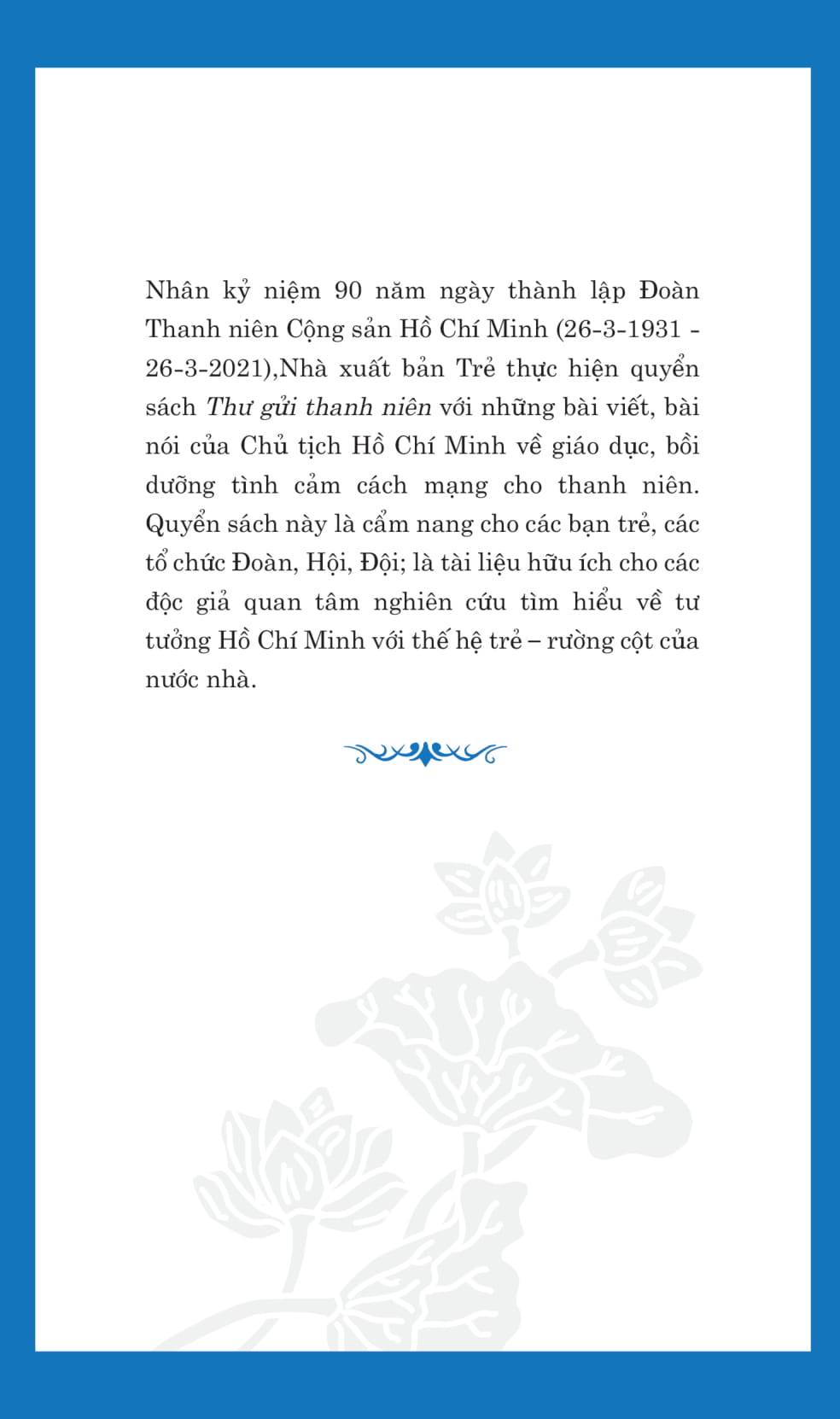 di sản hồ chí minh - thư gửi thanh niên - Ảnh 20