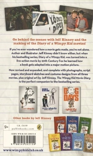 diary of wimpy kid movie diary: how greg heffley went hollywood hardcover - Ảnh 4