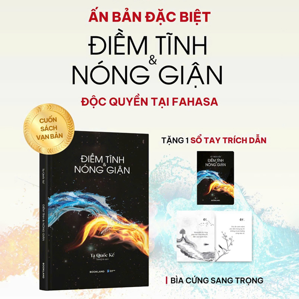 Điềm Tĩnh Và Nóng Giận - Bìa Cứng - Tặng Kèm Sổ Quote Mini - Độc Quyền Fahasa - Ảnh 2