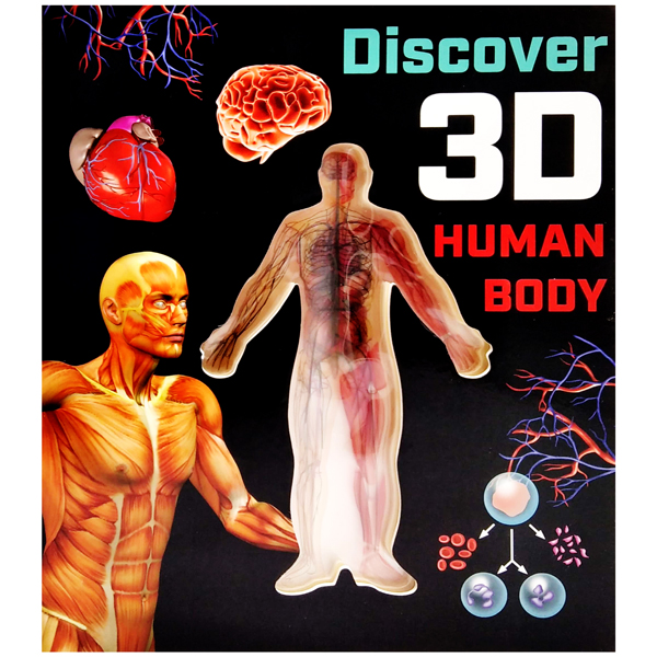 discover 3d human body - black cover