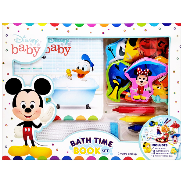 disney baby bath time deluxe book set