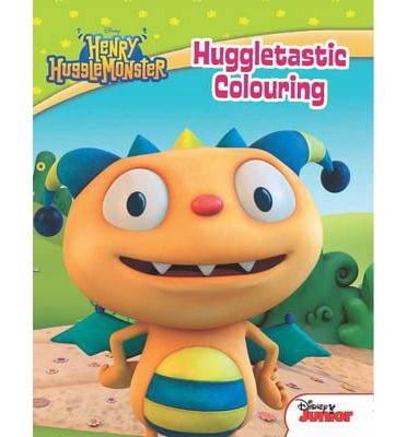 disney junior henry hugglemonster huggletastic colouring