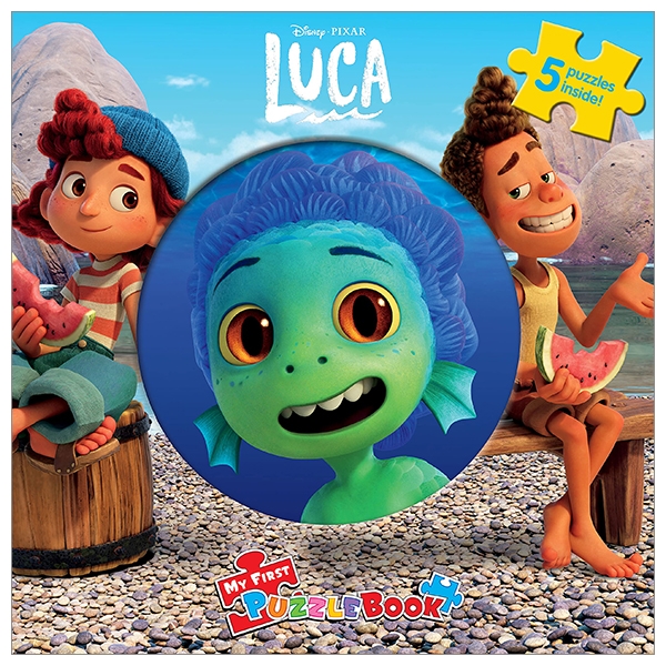 disney luca my first puzzle book