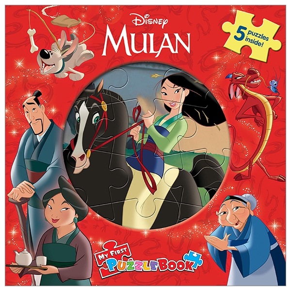 disney mulan my first puzzle book