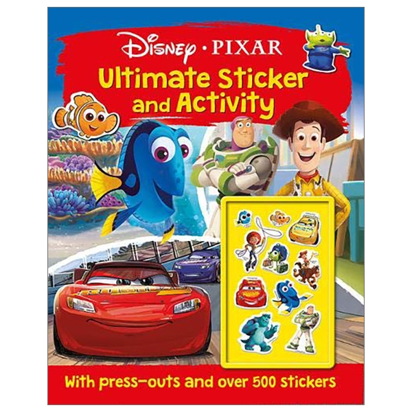 disney pixar - mixed: ultimate sticker and activity (ultimate s & a fun xtra disney)