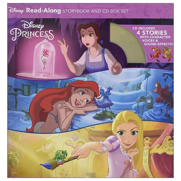 disney princess read-along storybook and cd box set