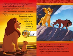 disney the lion king book and hand puppet - Ảnh 7
