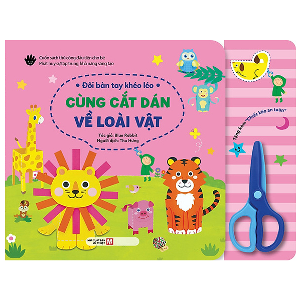 Đôi Bàn Tay Khéo Léo - Bé Cùng Cắt Và Sáng Tạo - Bìa Cứng - Ảnh 2