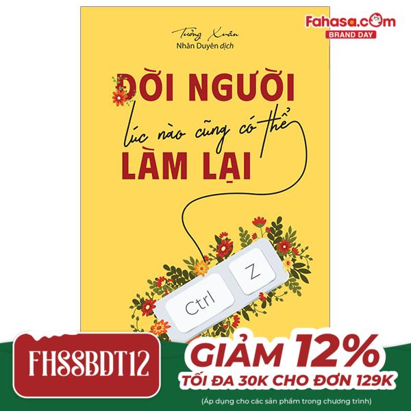 đời người lúc nào cũng có thể làm lại