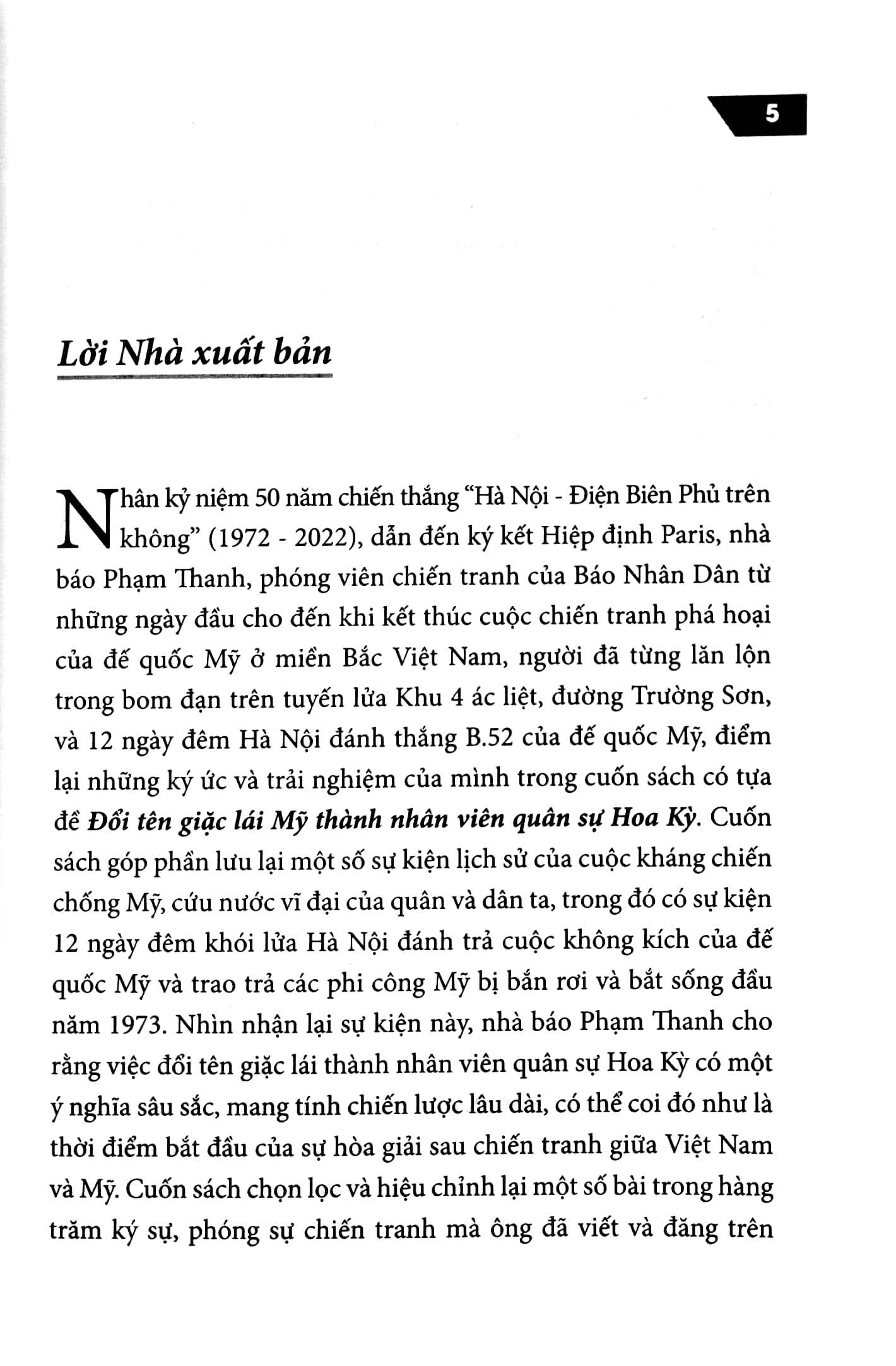 đổi tên giặc lái mỹ thành nhân viên quân sự hoa kỳ - Ảnh 4