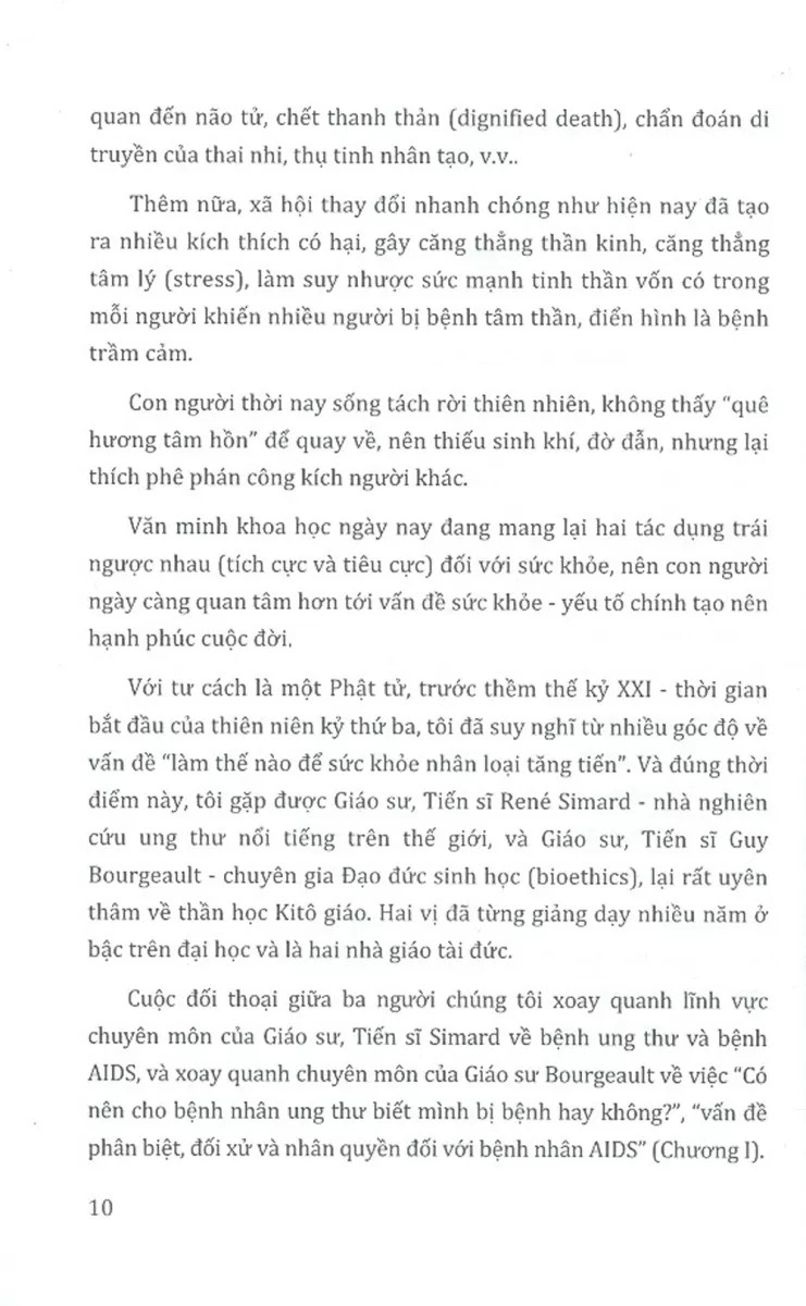 đối thoại về sức khỏe và cuộc sống đạo đức và giáo dục - Ảnh 3