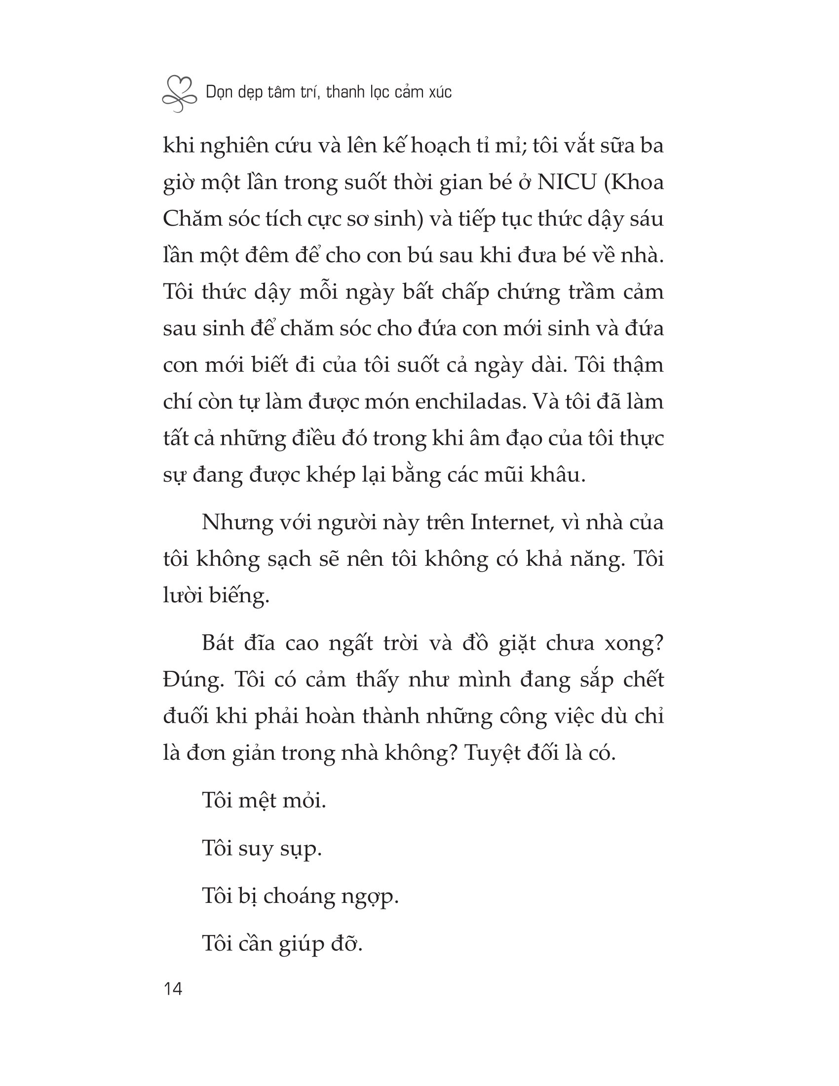 dọn dẹp tâm trí - thanh lọc cảm xúc - Ảnh 13