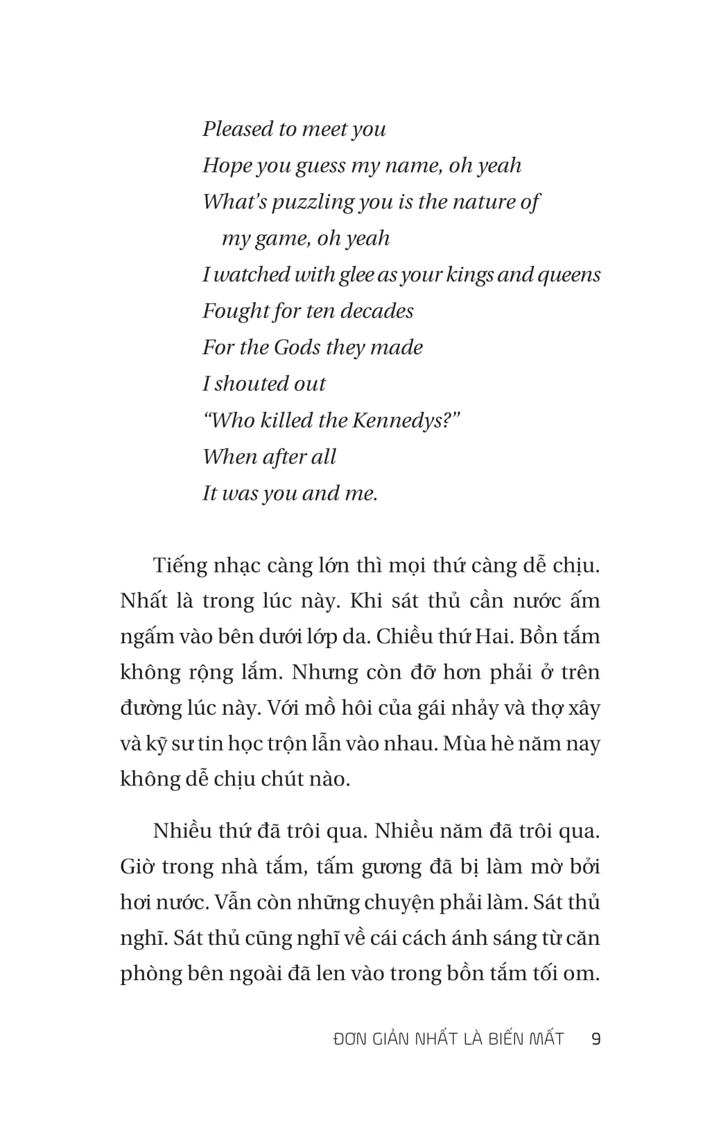Đơn Giản Nhất Là Biến Mất - Ảnh 8