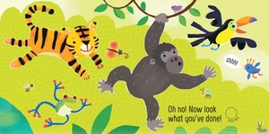 don't tickle the tiger (usborne touchy-feely sounds) - Ảnh 3