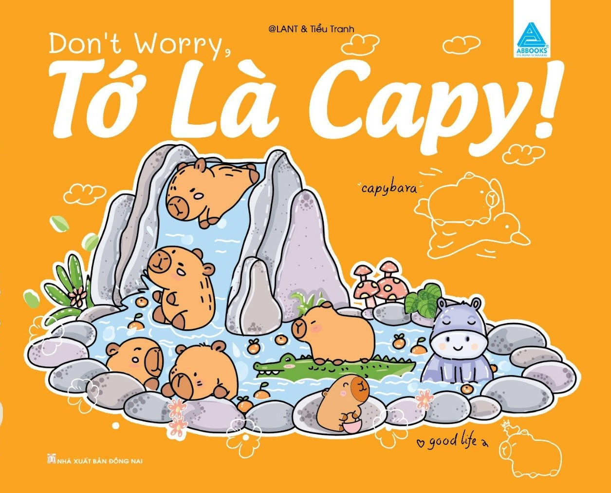 don't worry, tớ là capy! - cuốn sách tô màu tuyệt vời giúp bạn tìm thấy niềm vui đơn giản - Ảnh 2