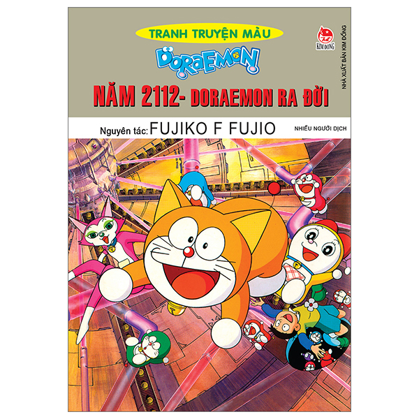 doraemon - tranh truyện màu - năm 2112 doraemon - ra đời (tái bản 2023)